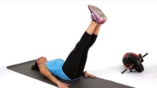 How to Do Leg Drops  Abs Workout [upl. by Helenka989]