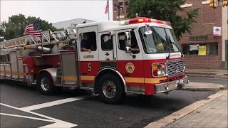 COMPILATION OF THE PHILADELPHIA FIRE DEPARTMENT RESPONDING IN PHILADELPHIA PENNSYLVANIA [upl. by Jorrie]