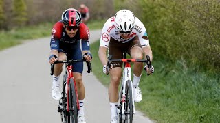 Amstel Gold Race 2022 MIX Michał Kwiatkowski Benoît Cosnefroy [upl. by Irot]