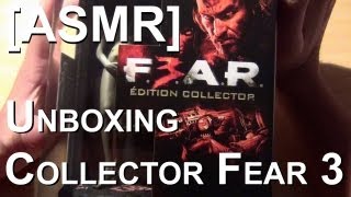 ASMR Unboxing du collector Fear 3 [upl. by Lyndes885]