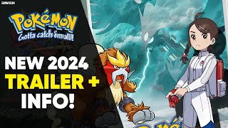 SURPRISE First New Pokemon Trailer for 2024 and New Switch Game Info [upl. by Bronny995]