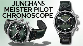 Junghans Meister Pilot Chronoscope  Most Affordable Pilot Chronograph [upl. by Zirtaeb]