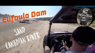 RZR ride below the Lake Eufaula Dam Oklahoma [upl. by Iyre]