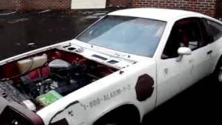 ITS ALIVE 1977 Chevy Monza Drag Car  First Drive [upl. by Procora23]