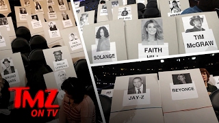 Grammy Seating Chart Drama  TMZ TV [upl. by Seuqram136]