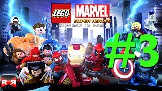 LEGO Marvel Super Heroes Universe in Peril  iOS  Gameplay Walkthrough Part 3 [upl. by Landahl]