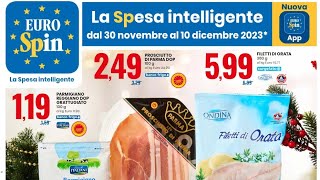 VOLANTINO  ANTEPRIMA⚠️ EUROSPIN 🛒DAL 30 NOVEMBRE AL 10 DICEMBRE 2023 TANTI♡VOLANTINI [upl. by Etac]