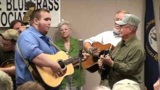 Rough River Resort Jam w Josh Rinkel singing Blue Eyed Verdie by Ralph Stanley 111210 [upl. by Dhruv986]