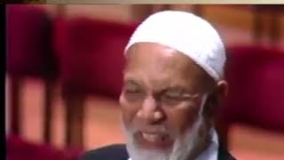 quotWhat has the Holy Spirit brought to Christendom in 2000 yearsquot Ahmed Deedat QampA Session [upl. by Neenej]