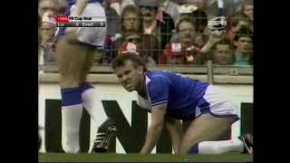 1986 FA Cup Final Liverpool v Everton ESPN [upl. by Delbert]