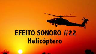 EFEITO SONORO 22 MOTOR DE HICOPTERO HELICOPTERO  SFX HELICOPTER  PROFESSOR YOUTUBER shorts [upl. by Asiret]