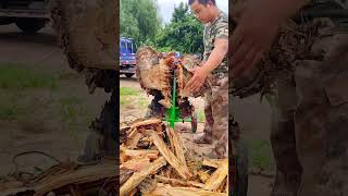 Wood splitting ax wood splitting method 30 [upl. by Calista]