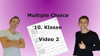 Multiple Choice 10 Klasse  Teil 2Lösung [upl. by Thad485]