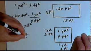 Converting Units of Area 12842 [upl. by Christoph428]