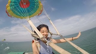 Parasailing  Pattaya Thailand [upl. by Valaree]