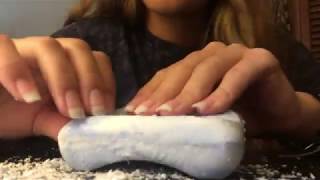 ASMR  aggressive soap scratching and tapping [upl. by Crockett492]