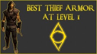 Skyrim Special Edition  How to Get BEST THIEF ARMOR at LEVEL 1 Blackguards Armor Location [upl. by Kreegar]