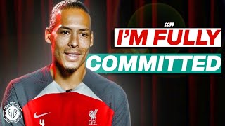 quotDont get it twistedquot  Virgil van Dijk sets record straight after Klopp announcement [upl. by Knapp]