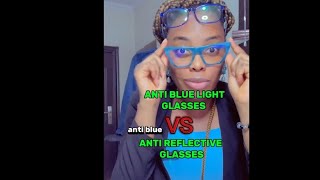 DO ANTIBLUE GLASSES PROTECT YOUR EYES OR IS IT SAME WITH ANTI REFLECTIVE GLASSES antibluelight [upl. by Lytsyrk]