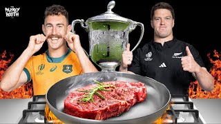 Bledisloe Challenge 2024 Episode 1 Rugby Booth Steak Off [upl. by Etnaled]