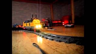 Lego City Eisenbahn inkl Beleuchtung [upl. by Aihtiekal]