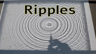 Ripples in water [upl. by Ramey536]