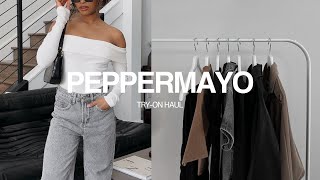 Peppermayo TryOn Haul [upl. by Lemert]