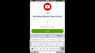 18 What Affects Token Price  What Affects Token Price Seed video code Today 29November Seed code [upl. by Irv]