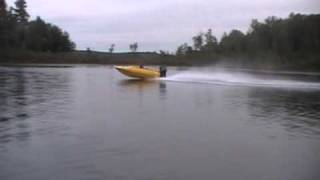 SIDEWINDER Baja boat 60 Evinrude 14ft [upl. by Eciralc]