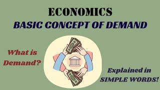 Basic Concept Of Demand What is DemandEconomics Meaning of Law of Demand Definition Simple Words [upl. by Chaudoin]