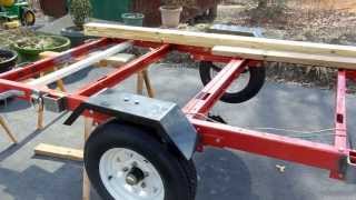 Harbor Freight 1720 Lb Capacity 48quot x 96quot Super Duty Utility Trailer Build Out [upl. by Isle]