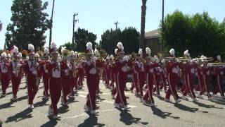 Arcadia High School Marching Band  Placentia Band Review 9Oct2010 [upl. by Charline628]