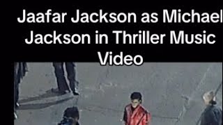 Jaafar Jackson as Michael Jackson in thriller Music video [upl. by Poock743]