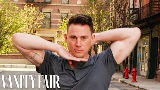 Channing Tatum Busts 7 Dance Moves in 30 Seconds  Vanity Fair [upl. by Lsiel]