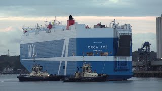 VEHICLE CARRIER COMPILATION PART 2  FILMED IN SOUTHAMPTON DOCKS DURING 2018 [upl. by Star]