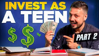 How Teenagers Can Start Investing  Ultimate Guide [upl. by Nauqyt]