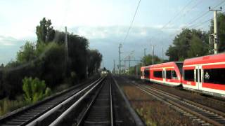 Führerstandsmitfahrt SBahn Berlin Pankow  Karow [upl. by Attikram60]