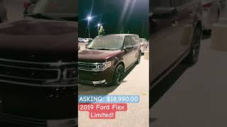 2019 Ford Flex Limited  Burgundy Velvet Metallic [upl. by Lenneuq59]