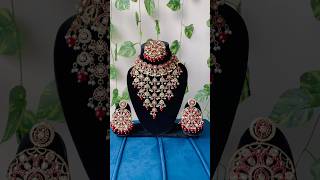 Semi Bridal Look  Boss Naari jewellery ytshorts shorts trending [upl. by Charmane]