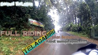 Full Riding Rute Menuju Jalan Obyek Wisata Telaga Biru Cicerem kondisi jalan yang sebenarnya [upl. by Anairotciv142]