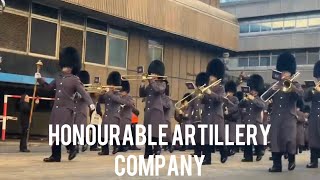 The Honourable Artillery Company  Lord Mayors Show 2022 [upl. by Anastice]