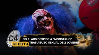 Monstruo del Festival del Terror abusa sexualmente de 2 jóvenes en Six Flags México [upl. by Stephannie]