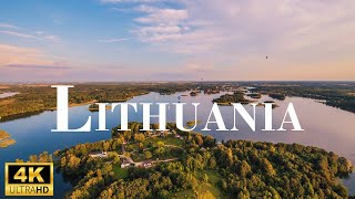 LITHUANIA 4KUHD Relaxing and calming music with Beautiful Natural Landscapes  Scenic Relaxation [upl. by Lenor]