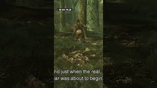 MGS3 Beating The Fear in 31 Seconds on EExtreme mgs3 snakeeater gaming mgs gamingshorts [upl. by Einafit]