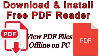 Free PDF Reader for Windows PC  View PDF files offline [upl. by Farrel]