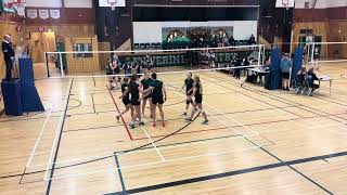 Jr Girls Volleyball  ECRS vs CCS  Set 1  November 8 2024 [upl. by Ribak]