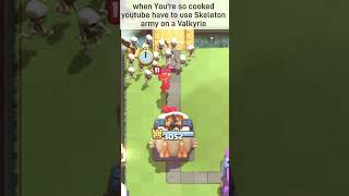 Only Ever Done This In Panic 😭 CR shorts clashroyale crshorts [upl. by Llenrad]