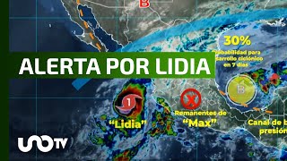 Lidia es categoría 3 tocará tierra en Jalisco [upl. by Anemolif]