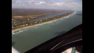 Flying Aero Designs Pulsar XP Aircraft Along Jupiter Island FL [upl. by Gifferd]