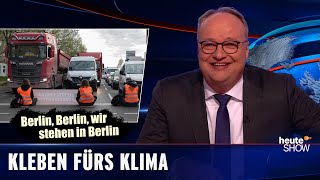 KlimaProteste Legt die Letzte Generation ganz Berlin lahm  heuteshow vom 28042023 [upl. by Meekyh]